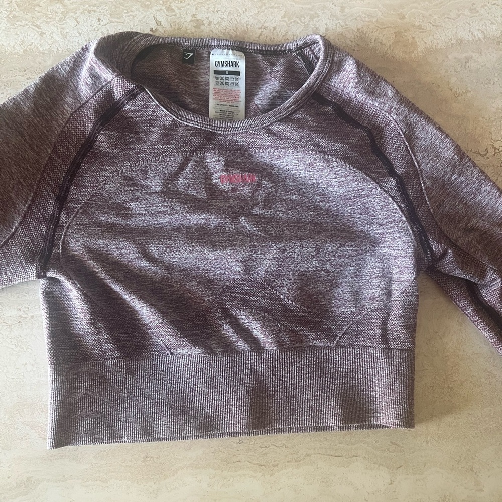 gymshark long sleeve workout top